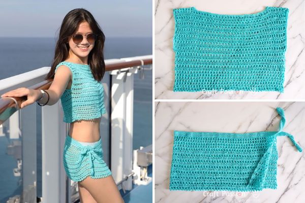 2-Piece Crochet Cover Up Pattern