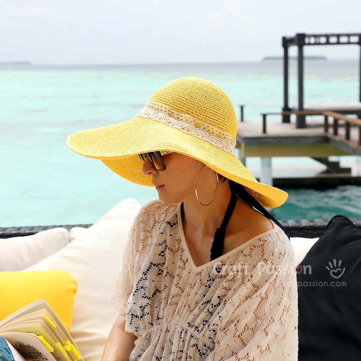 crochet hat 1200 beach hat crochet pattern