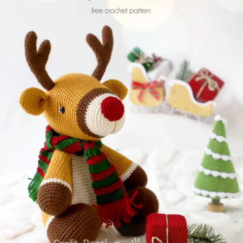 amigurumi reindeer crochet pattern
