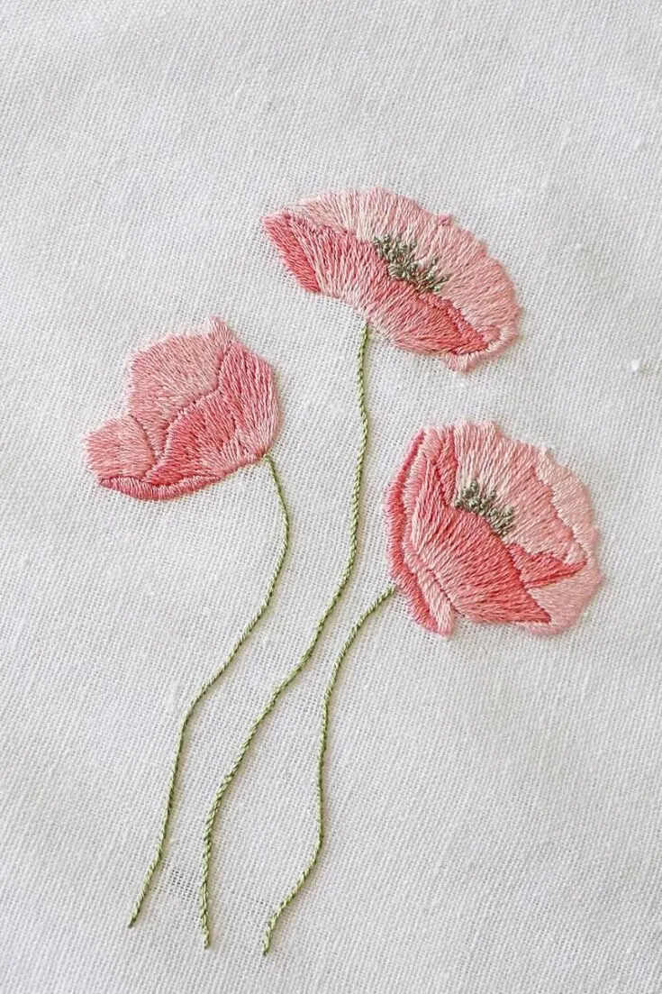 Embroidery Flowers