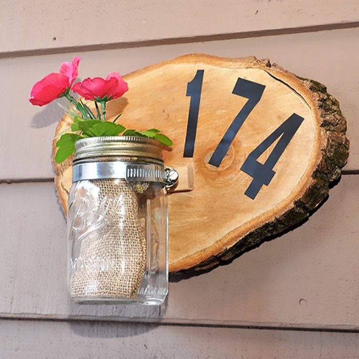 This craft may be a bit tricky for some or maybe even challenging, but we guarantee you it is worthwhile! Revamp the idea of house signs and show your neighbors why yours stands out!