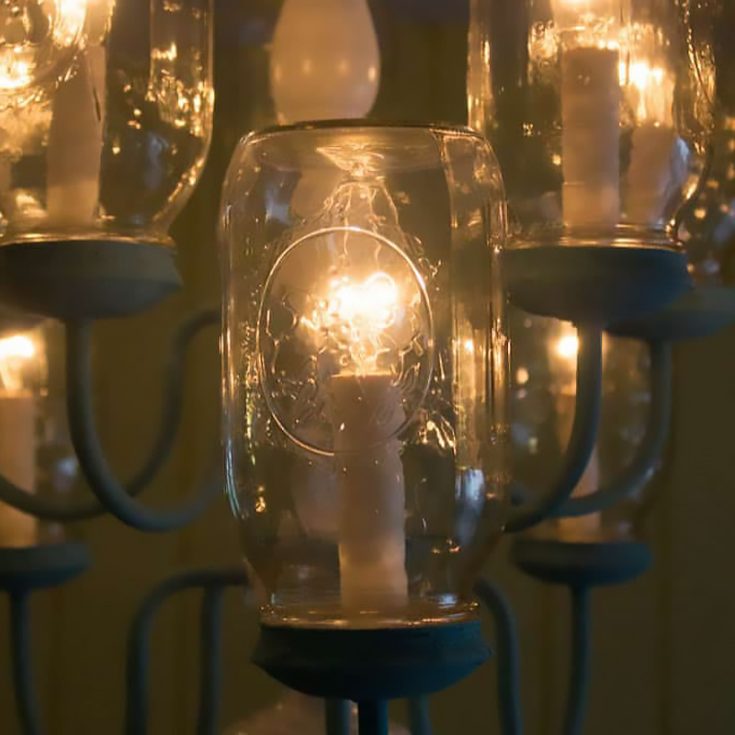 Another good use of unwanted jars by taking them from zero to hero! They give an antique feeling while making sure it fulfills the checklist of cheap and easy to make. Give it a go and let us know!