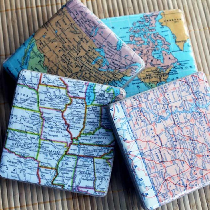 Turn your love for travel into a cozy home accessory with map coasters featuring your favorite places. Making these coasters can bring back beautiful memories, and they're a perfect, heartfelt gift for friends and family who share your wanderlust.