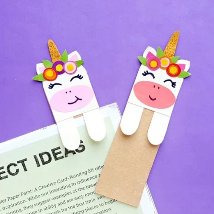 Create magical moments with this DIY Paper Craft Unicorn Bookmark! With the free downloadable template, this craft is perfect for young readers to get into the hobby of crafting while enjoying a fantasy novel!