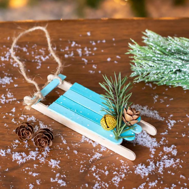 For all the sledding enthusiasts out there, here&rsquo;s a craft just for you! Your sled is your winter companion, so why not create a cute little sled ornament to hang on your tree this Christmas? It&rsquo;s a fun and festive way to add a personal touch to your holiday decor!