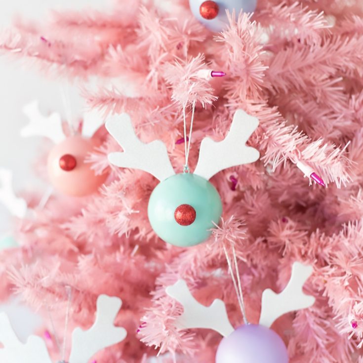 Rudolph the red-nosed reindeer! Check out these cute Christmas decorations that will blow your friends and family away! If you are feeling ambitious you could even make the other 8 reindeer and Santa himself!
