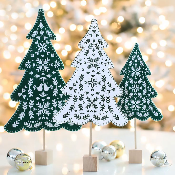 Make a miniature DIY Christmas tree if you do not have space for a large Christmas tree but still want to participate in the festivity! This tutorial gives you an in-depth review of how to go about making them.