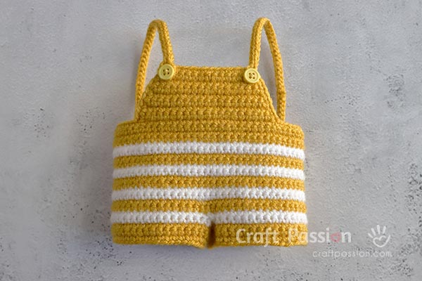 Amigurumi Overalls Crochet Pattern