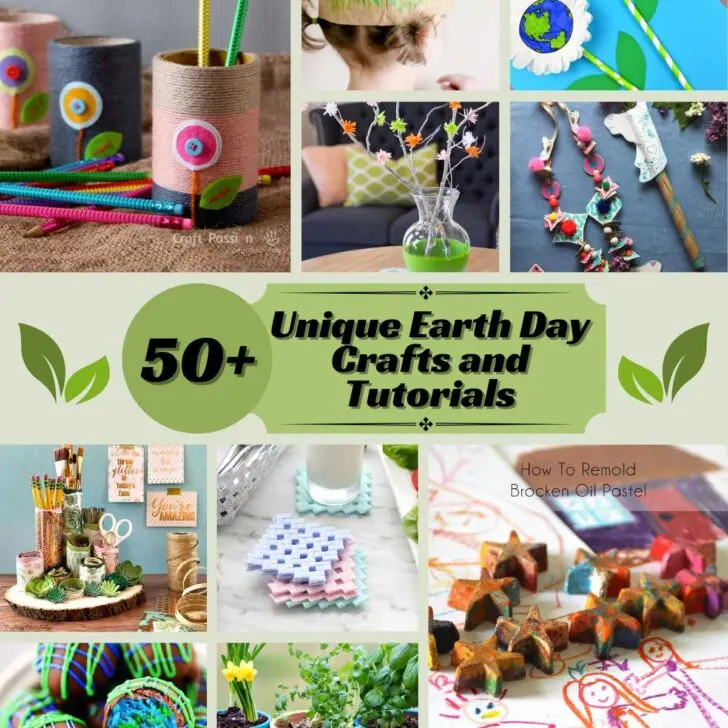 We have collected a list of art & crafts for Earth Day that teach kids of all ages about being responsible to the environment and the future, from projects using recycled materials to ones that are inspired by nature.