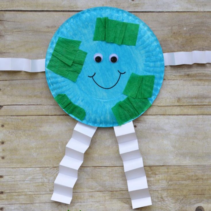 The best part about seasonal holidays is having ample time to spend with your precious little ones. This Earth Day, grab some crafting tools and engage your kids in this lovely paper craft. With simple folds and lively colors, these crafts make celebrating our planet as easy as pie.