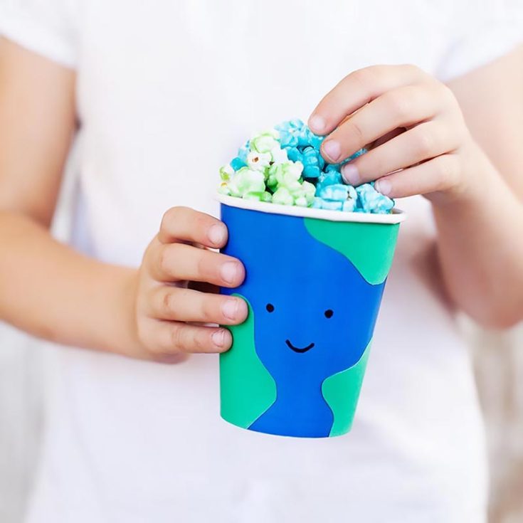 There wouldn&rsquo;t be a party without treats! If you have some disposable red cups at home, turn them into reusable mini treat buckets to elevate your movie time with your family. These creative cups are as sweet as they are sustainable!