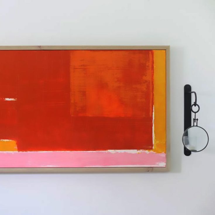 Learn to paint a canvas that speaks abstract and modernism! Watch as vibrant shades melt into each other as you blend them with every brush stroke! It adds such a nice minimalistic and modern look to your home.
