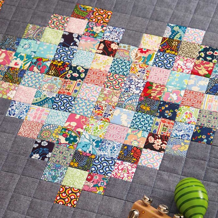 Like the big hearts design, this mini heart quilt pattern will add sweetness to your quilting repertoire! You can make this baby quilt into a blanket, a changing mat, or as a thoughtful gift to an upcoming baby shower! The finished size is 23&rdquo; x 28&rdquo;.