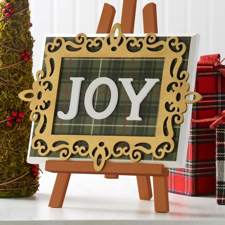 Joy is something we all need more of. With this craft, you can encompass joy in your life as we enter the Christmas season. It's the season to be joyful. Learn to make it!