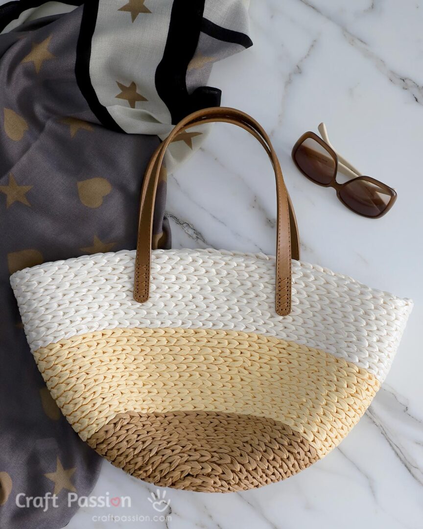 Straw Bag Free Crochet Pattern • Craft Passion