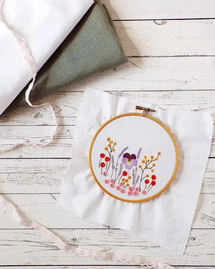 Embroidery Flowers
