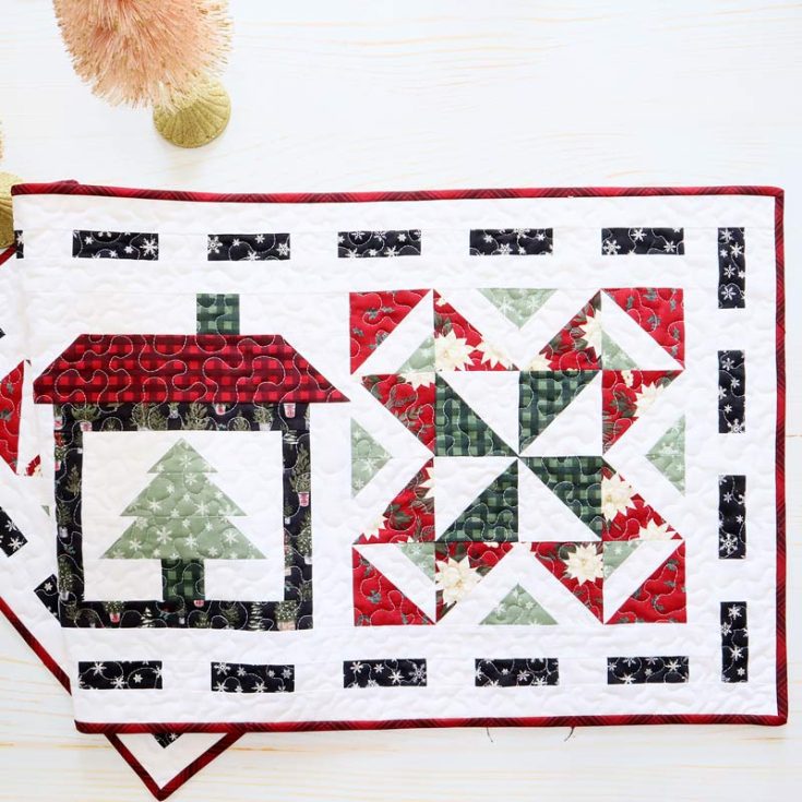 Here's another Christmas-themed and rustic design that is a fun DIY project! It has a lovely farmhouse style and looks fantastic with any holiday collection. Learn how to make it by clicking the link below.&nbsp; Table runner size: 19" x 43"&nbsp;