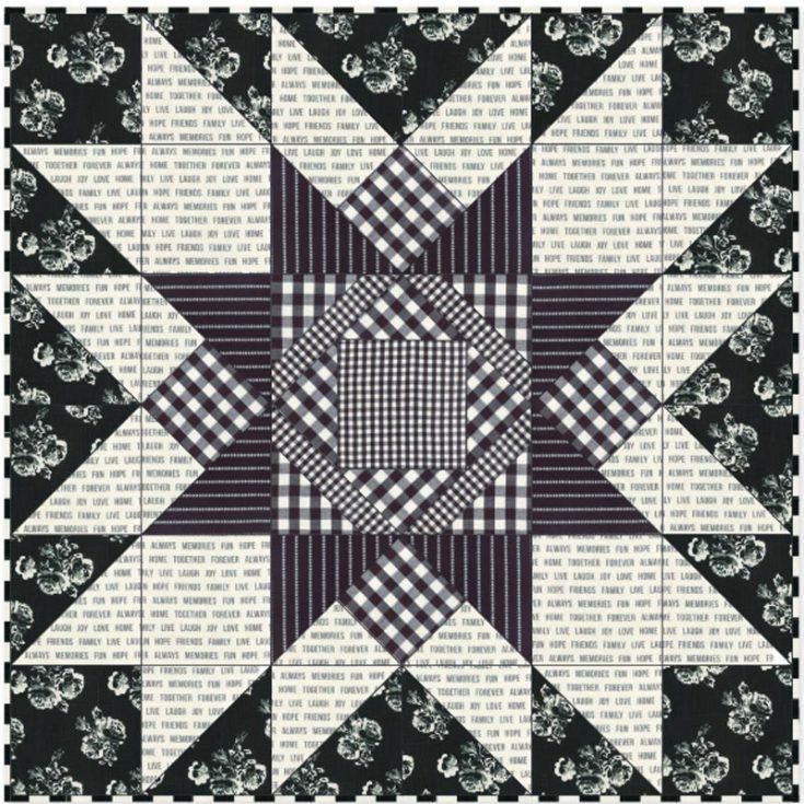 Are you looking for retro-inspired star quilt patterns? Then, check out this lovely Farmhouse Star quilt that promises endless fun and creativity. Created in black and white, this 60&rdquo; x 60&rdquo; quilt is made with an oversized star pattern that is a great way to enhance your farmhouse decor! All you need are some high-quality fabrics from Moda, and you&rsquo;ll have a timeless piece to elevate your home decor.