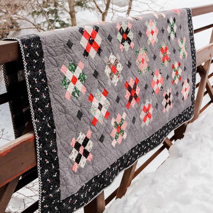 Though this intermediate pattern is more pricey than others, it&rsquo;s worth it because it provides very detailed instructions in a 15-page booklet with diagrams to help guide you into recreating this beauty! Featuring a timeless design that beautifully showcases your favorite fabrics in a classic block arrangement. This pattern offers sizes available in: Crib (49&rdquo; x 63&rdquo;) Throw (66&rdquo; x 80&rdquo;) Queen (92&rdquo; x 106&rdquo;) King (106&rdquo; x 106&rdquo;)