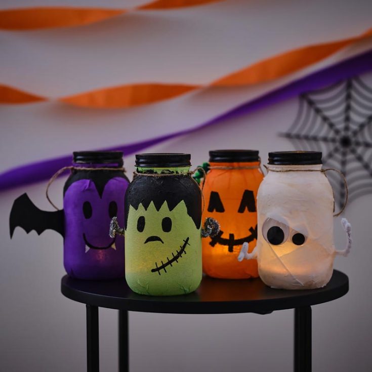 Light up the area with smiles using these Grinning Pumpkin Lanterns! Let your creativity flow through these pumpkins as they glow with a friendly glimmer to invite friends and family.