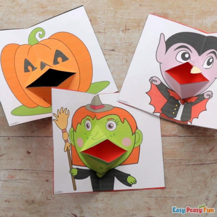 Are you finding Halloween crafts for kids? Search no further! Part of Halloween is trick-or-treating together or having incredible parties together. Why not create some cute pop-up cards that you can use to invite your friends or write a beautiful message?