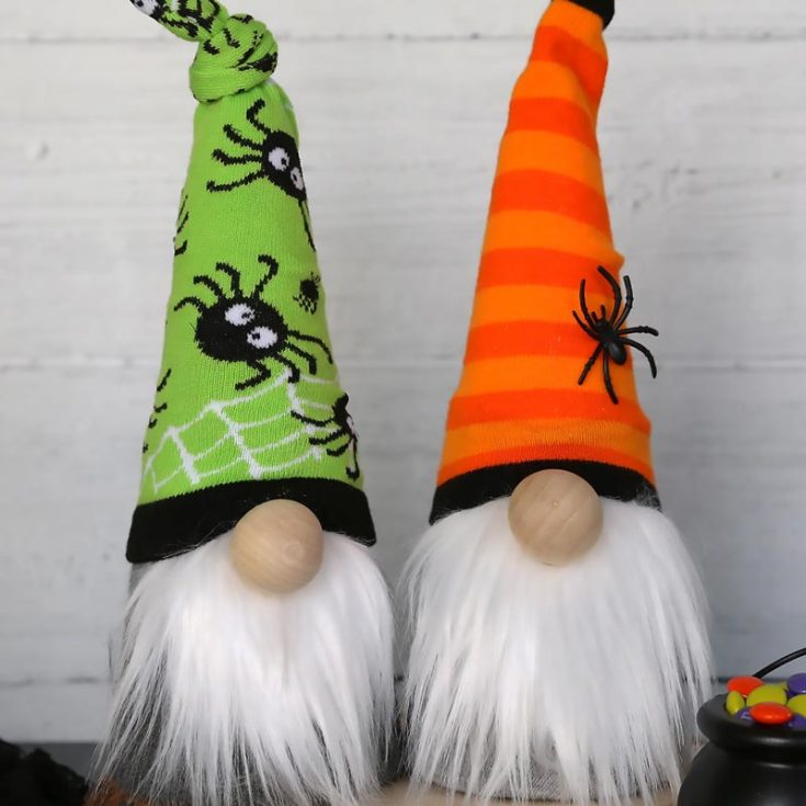 Get ready to meet the cutest friends this Halloween! Take any plain sock to the next level by making it a Sock Gnome. This craft ensures maximum spookiness while adding a touch of cuteness.