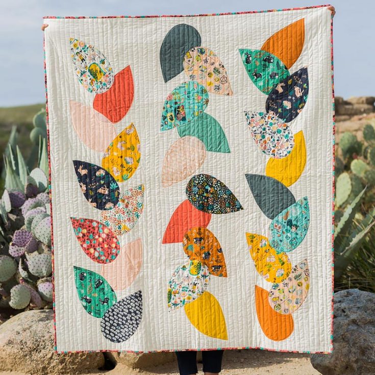 Who doesn't love a little Hidden Garden moment? With this blog, you'll be on your way to making the coziest and softest quilt you've ever laid your eyes on. It's an intermediate project that incorporates the raw edge applique technique, making it easy to quilt while you applique. Not to mention, you can make the leaves from your scraps! The finished size is 50" x 60".&nbsp;
