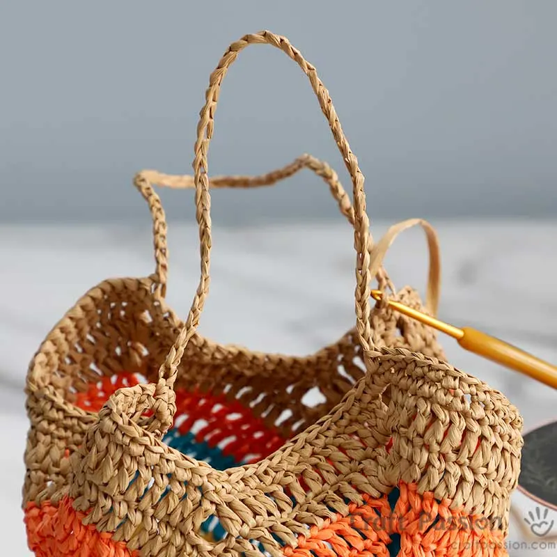how to crochet bucket bag