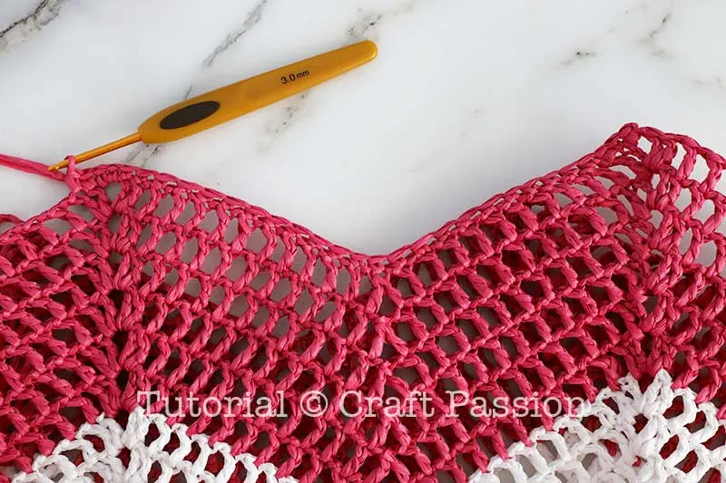 how to crochet net tote bag how to crochet net bag