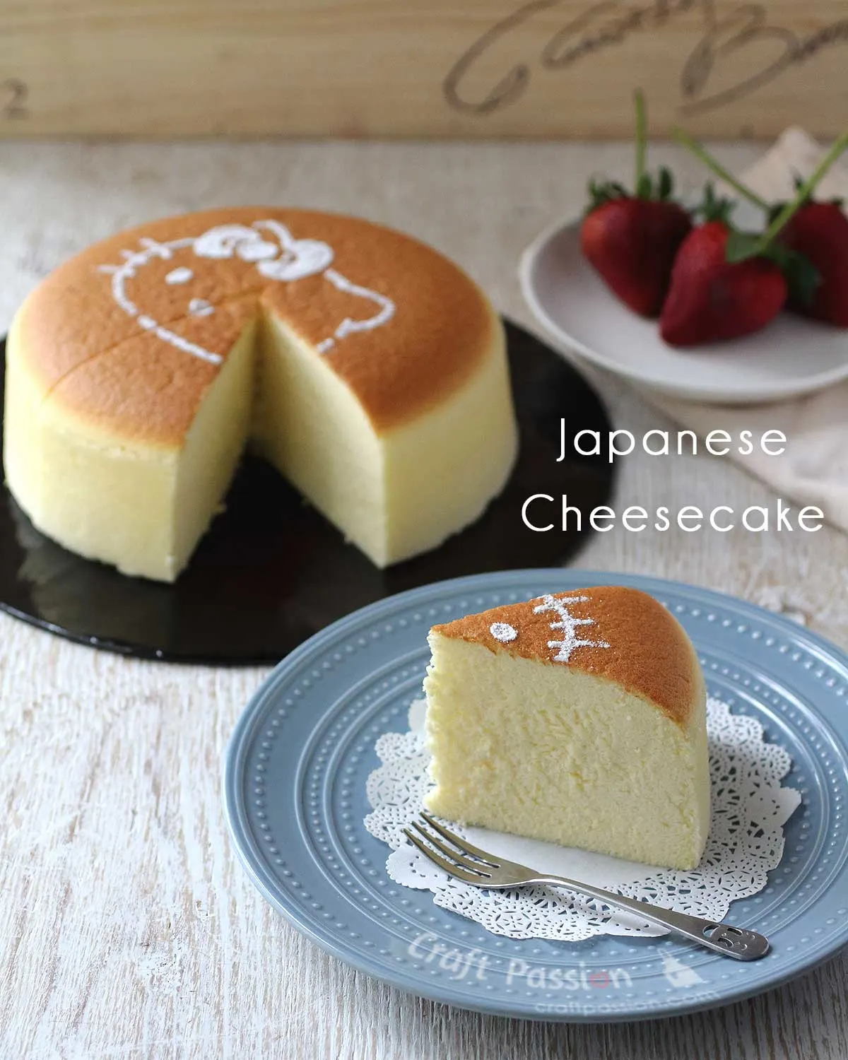 Best Japanese Cheesecake recipe ever! Try out this recipe for a pillowy soft, light-as-air & heavenly cheesecake that includes a step by step video.