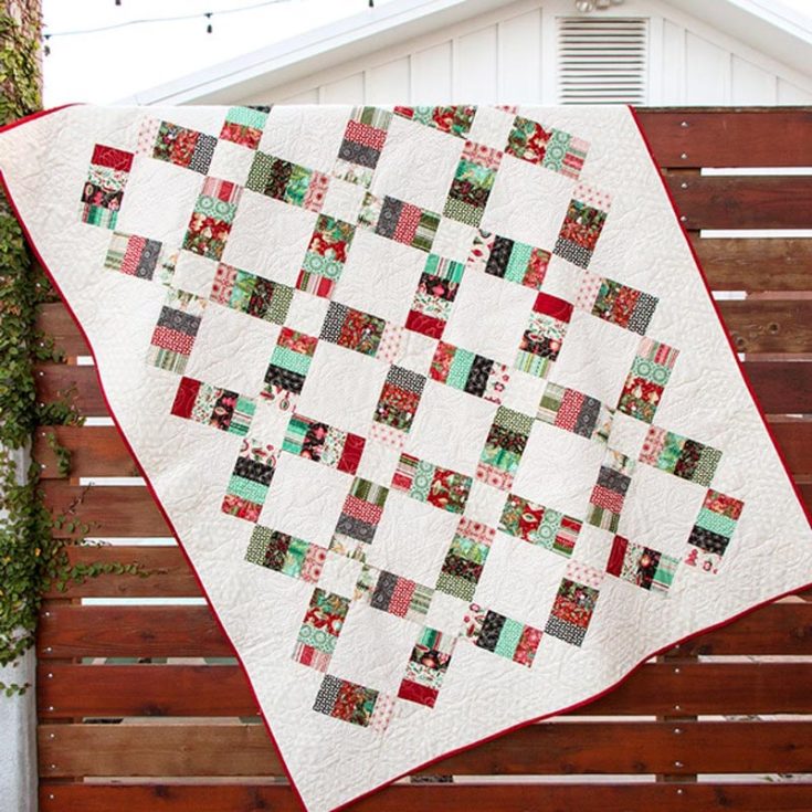 All aboard the Jelly Roll Railway &ndash; your express ticket to quilting fun! This shortcut quilt pattern is ideal for beginners and seasoned quilters alike. It is simple yet so elegant, as the cream-colored base matches the earthy tones of the jelly strips. Grab your favorite jelly roll bundle and hop on this exciting quest. Size: 61.5" x 78.5"