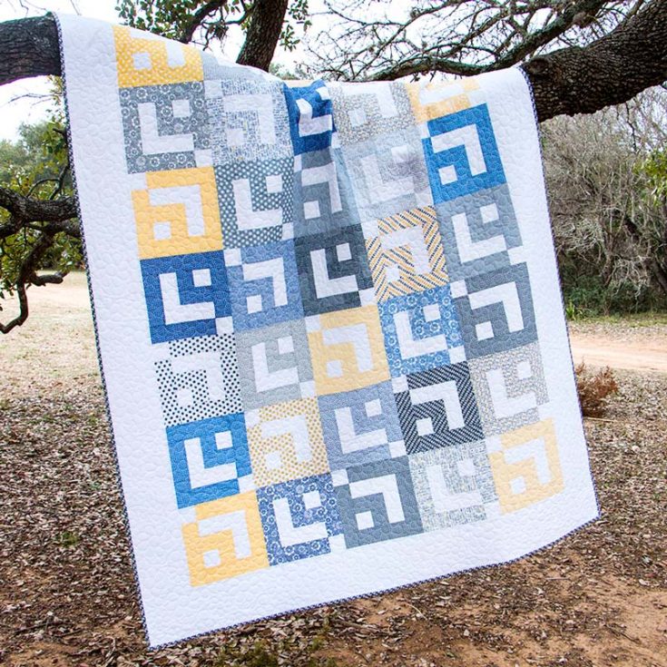 This jelly roll ripple pattern is simple, easy to quilt, and ideal for quilters of all skill levels. The downloadable PDF will be your guide in constructing this but in all realness, it is identical to the cabin log fever pattern. So, if you&rsquo;re pretty confident in making that design, this will be a piece of cake to quilt. Size: 62.5&rdquo; x 82.5&rdquo;