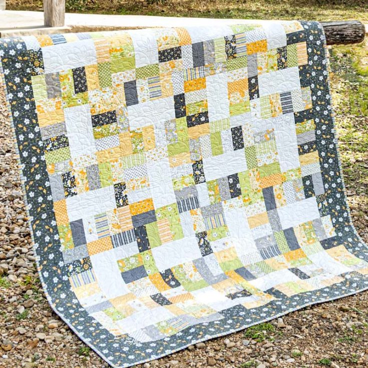 For only $9.95, you can purchase this stunning Jelly Sticks quilt pattern to make for your friends, family, or yourself! Sew your way into a quilted bliss with this design that is packed with jelly roll goodness. Besides, it is a breeze to whip up, and you can furnish your space with your amazing artwork. Size: 56&rdquo; x 68&rdquo;