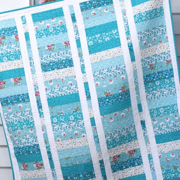 For only $1, you can get your hands on this gorgeous and simple layer cake coin quilt! This pattern effortlessly blends simplicity with elegance, and it&rsquo;s a design that quilters of all skill levels can try! The finished size of this quilt is 45&rdquo; x 51&rdquo;; however, you can customize it to fit any size you prefer!