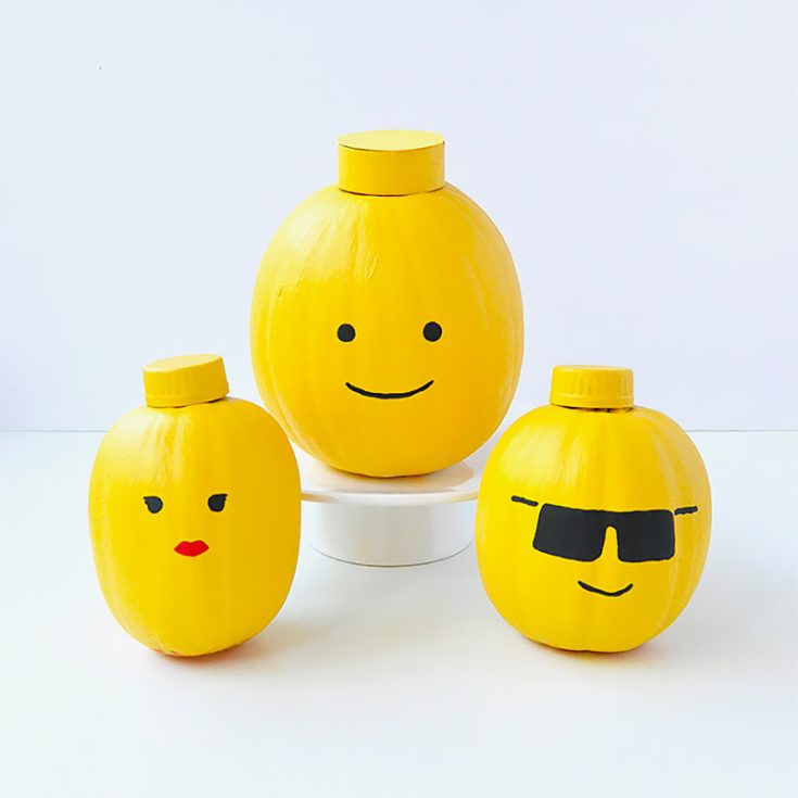 Lego was definitely a staple toy for most of us. Have fun with your kids in painting their favorite Lego faces and figurines on this year's pumpkins!