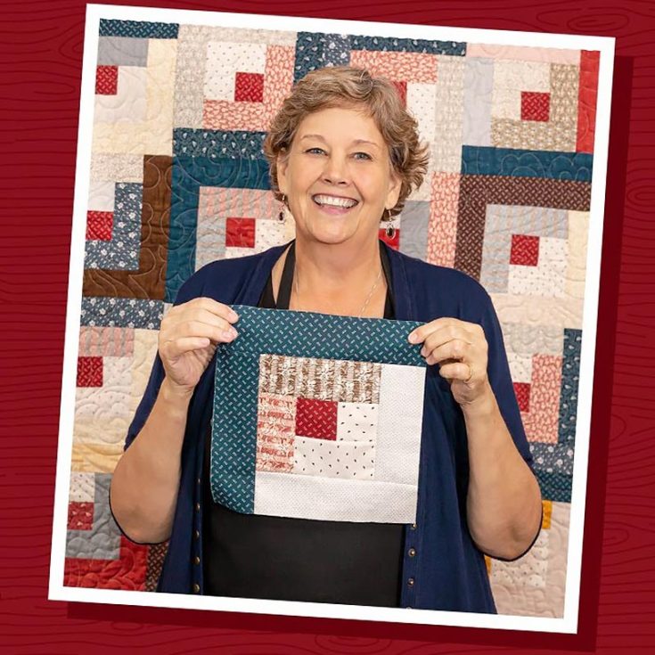 The log cabin quilt block is a timeless design that quilters have treasured for many years. Its simplicity makes it relatively easy to construct, and you could piece it together in so many different ways as shown in Jenny's tutorial!