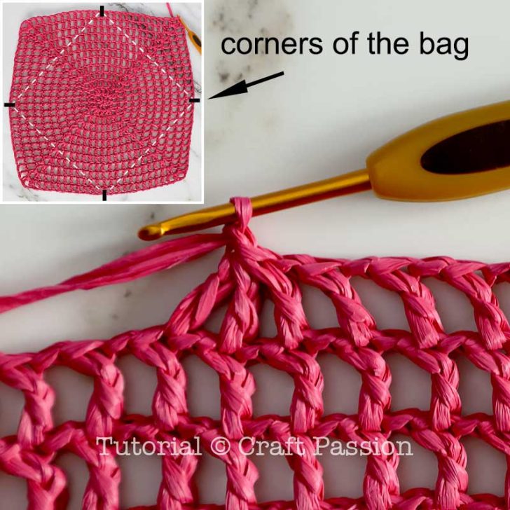 Crochet Market Bag / Mesh Bag Free Crochet Pattern • Craft Passion