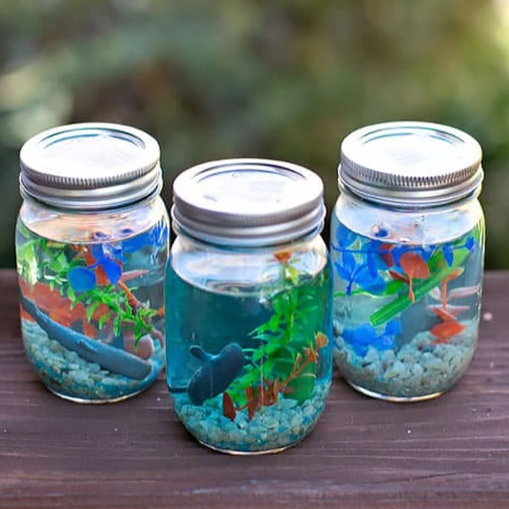 Whether you have a pet fish or not, we all can agree this jar is adorable. It makes the perfect tableside decoration for your kids/pre-teens. Plus points if you can use it as a real aquarium, but we doubt they would survive...