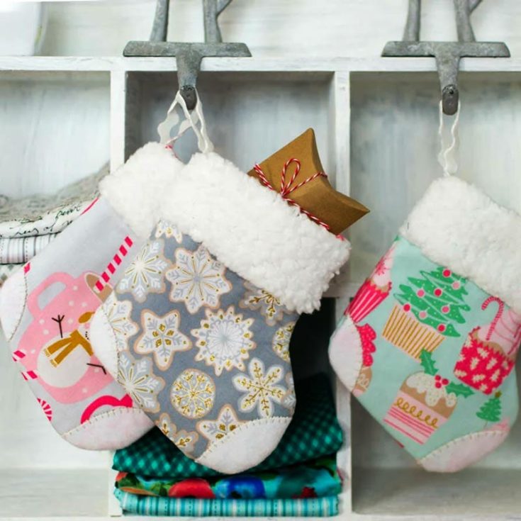 Here is another variation for Christmas stockings! Make these adorable small stockings to spread some mini holiday cheer. These pint-sized wonders are the perfect DIY project to add a dash of festive fun to your decorations.