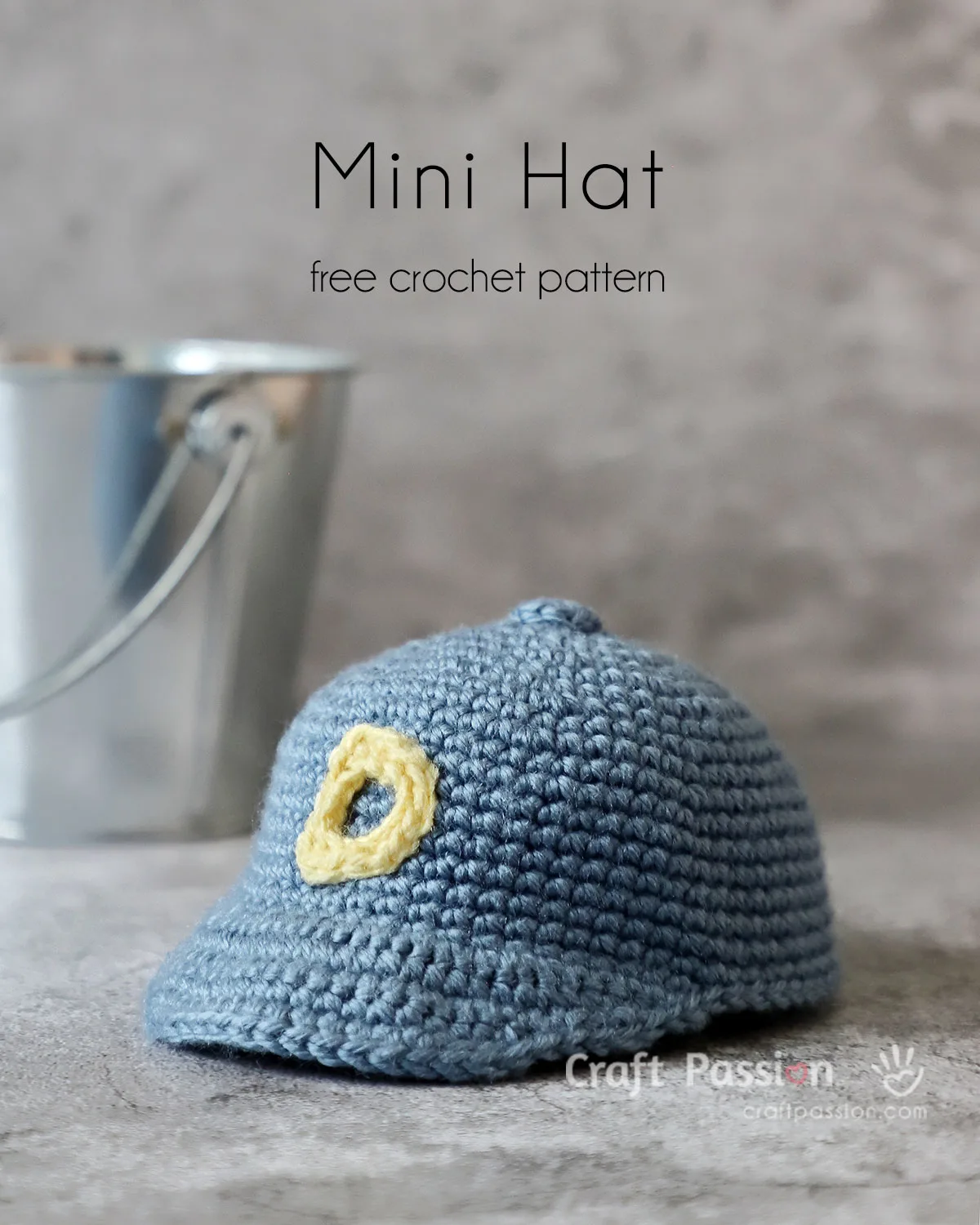 Mini Crochet Dog Hat- Free Crochet Pattern • Craft Passion