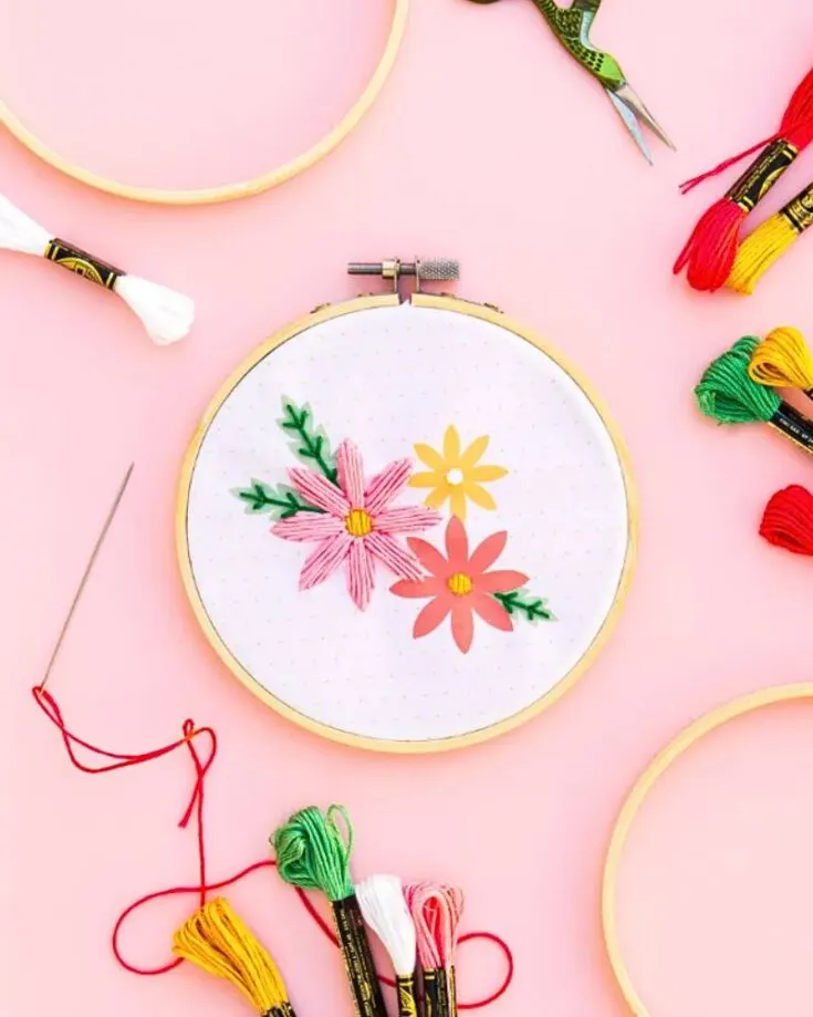 Embroidery Flowers