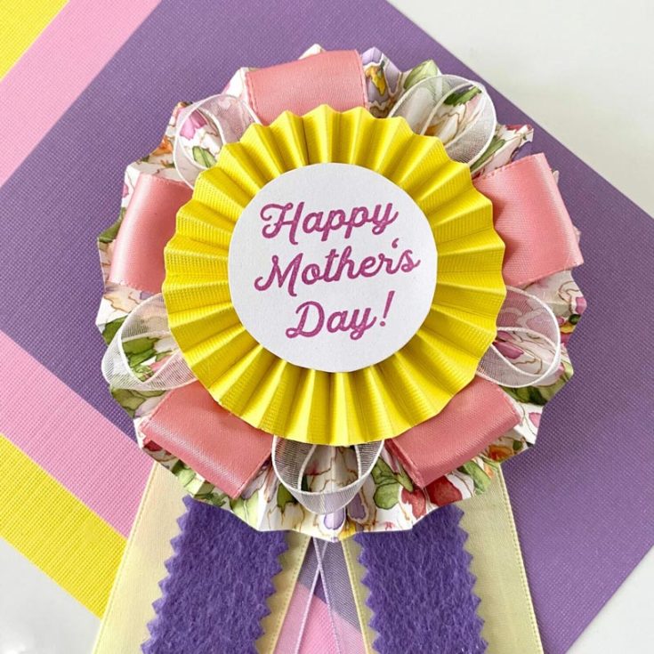 Every Mother&rsquo;s Day calls for a special medallion pin for your leading lady. Grab some ribbons and craft this dazzling accessory that Mom will cherish forever. So, grab those supplies needed, some extra decorative elements to make it shine, and let&rsquo;s get crafting to make Mom&rsquo;s day extra special this year.