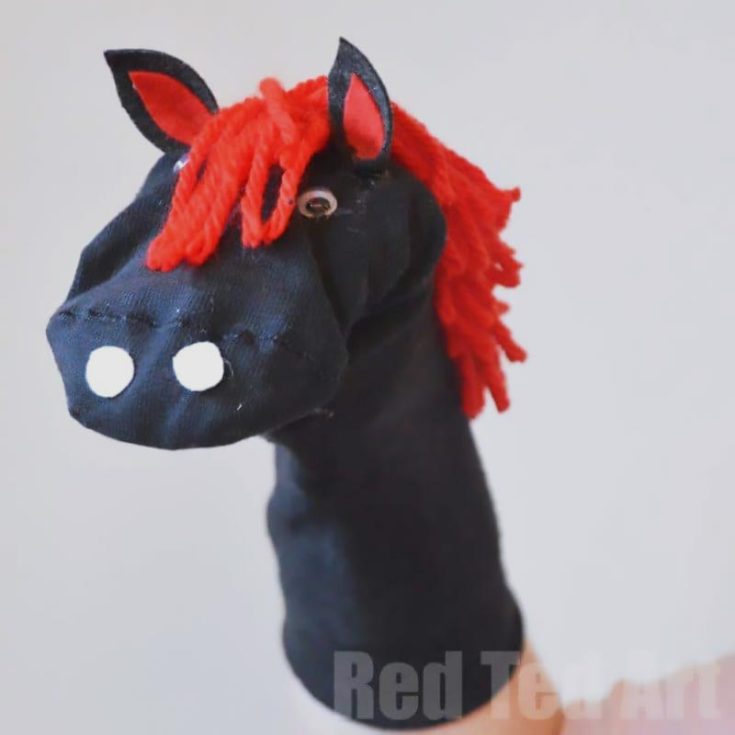 Saddle up on an adventure, as this article will teach you how to make this fun puppet! It requires zero sewing to ensure even young children can participate! Not to mention, its hair is made out of yarn for a nice touch.
