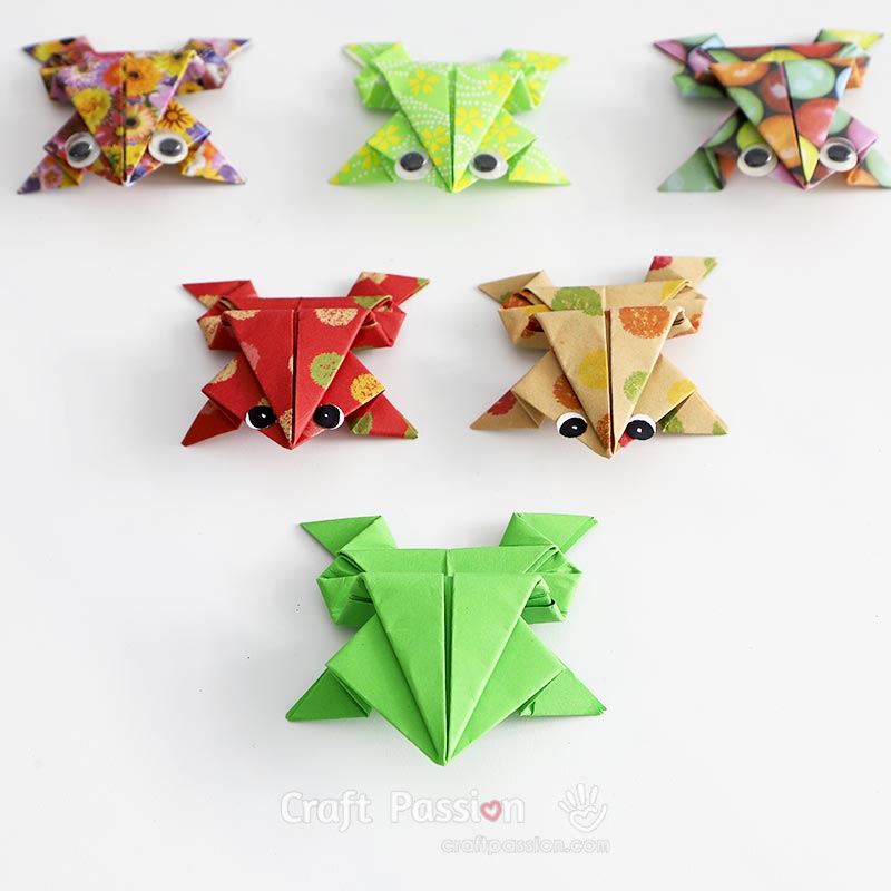 A piece of paper and 5 minutes for a whole lotta fun! Learn how to make an origami frog that jumps with a quick and easy step-by-step tutorial.