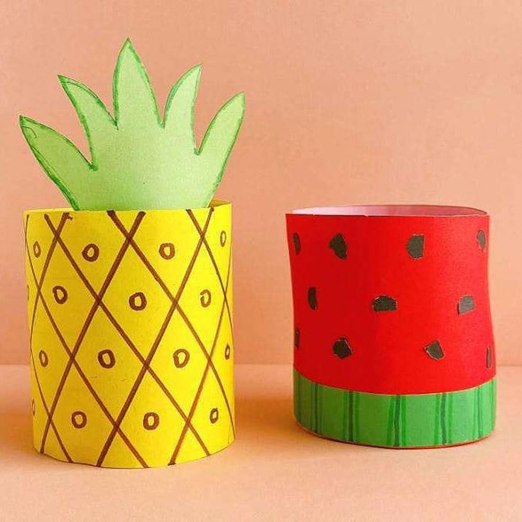 Bring a taste of summer to your crafting session with these fruity toilet paper roll crafts! It&rsquo;s the perfect project to make with your kids after school or on a summer afternoon. Encourage them to craft other types of fruits with this craft!