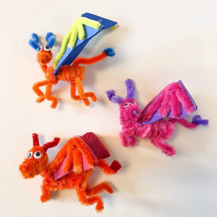 Embark on a mythical adventure with pipe cleaner dragons. Whether they're breathing fire or guarding treasure hoards, these majestic creatures are sure to captivate the imagination.