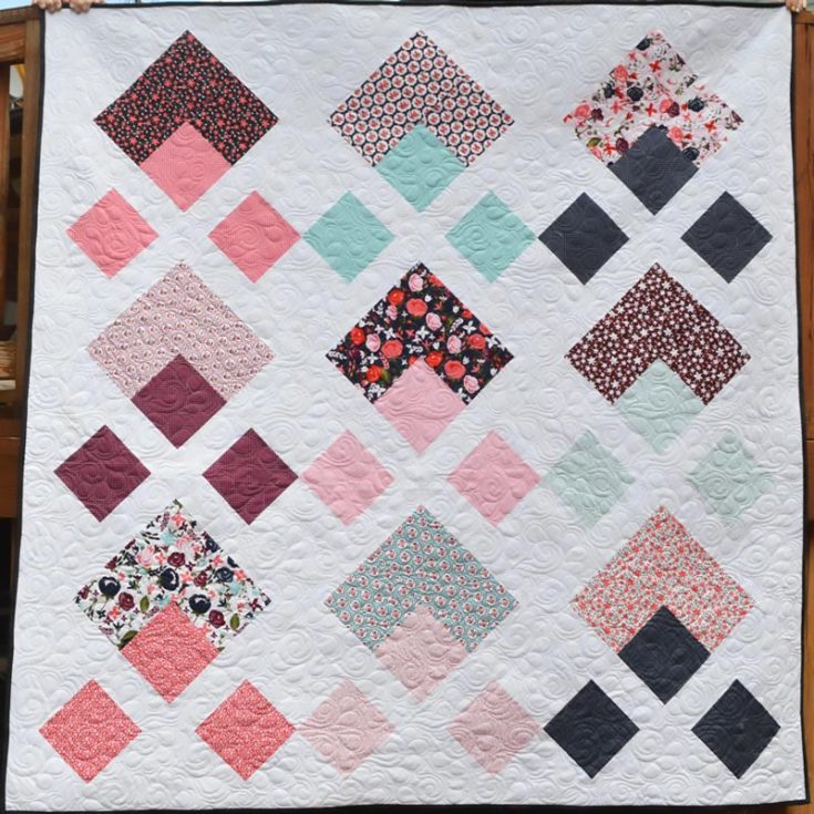 Get inspired for your next quilting adventures with this lovely Posy Garden Hop and Quilt by Melissa of Happy Quilting. It&rsquo;s a minimalistic quilt that combines floral motifs and vibrant colors to evoke the essence of a blooming garden. It&rsquo;s the perfect quilt to snuggle in, and the finished size is 68&rdquo; x 70&rdquo;.