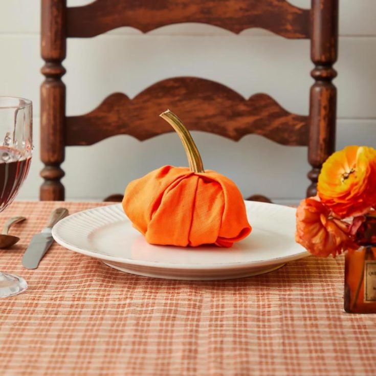 Do you need more time and have yet to find a cutesy decor for your home? Spice it up by learning not one but four techniques to fold napkins. Transform them into pumpkins that are so easy to make!