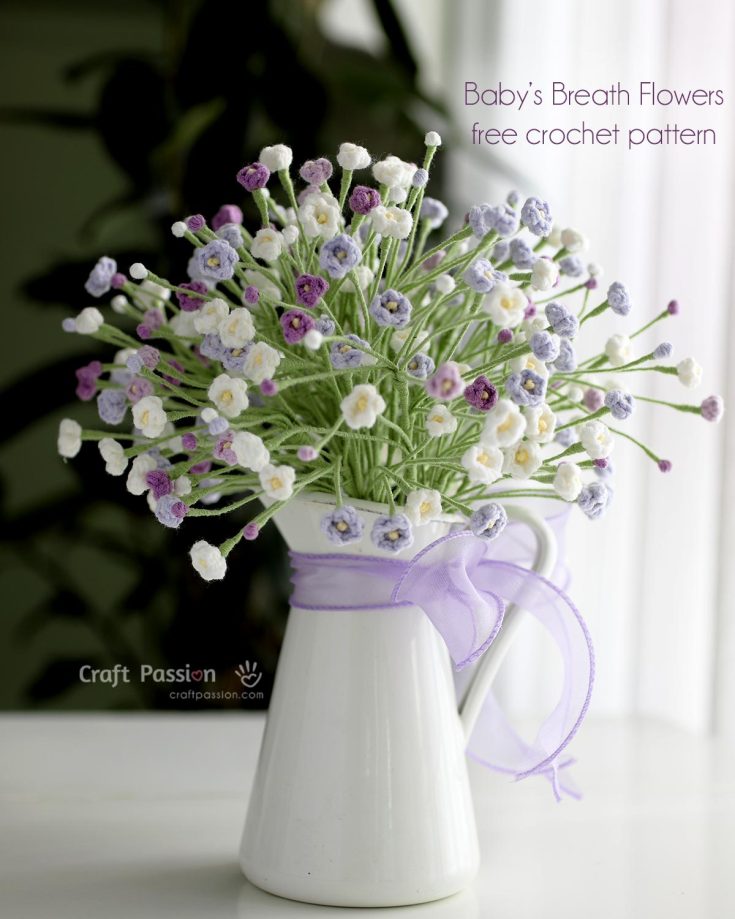 crochet baby's breath