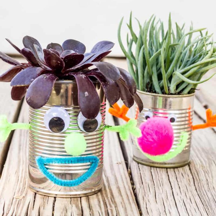 The best part about commemorating our beautiful planet is to replant flora into recycled tin cans! If you have a green thumb, this craft is just what you&rsquo;re looking for. Sprout some smiles as you transform everyday cans into cute and eco-friendly decor for your favorite plants.